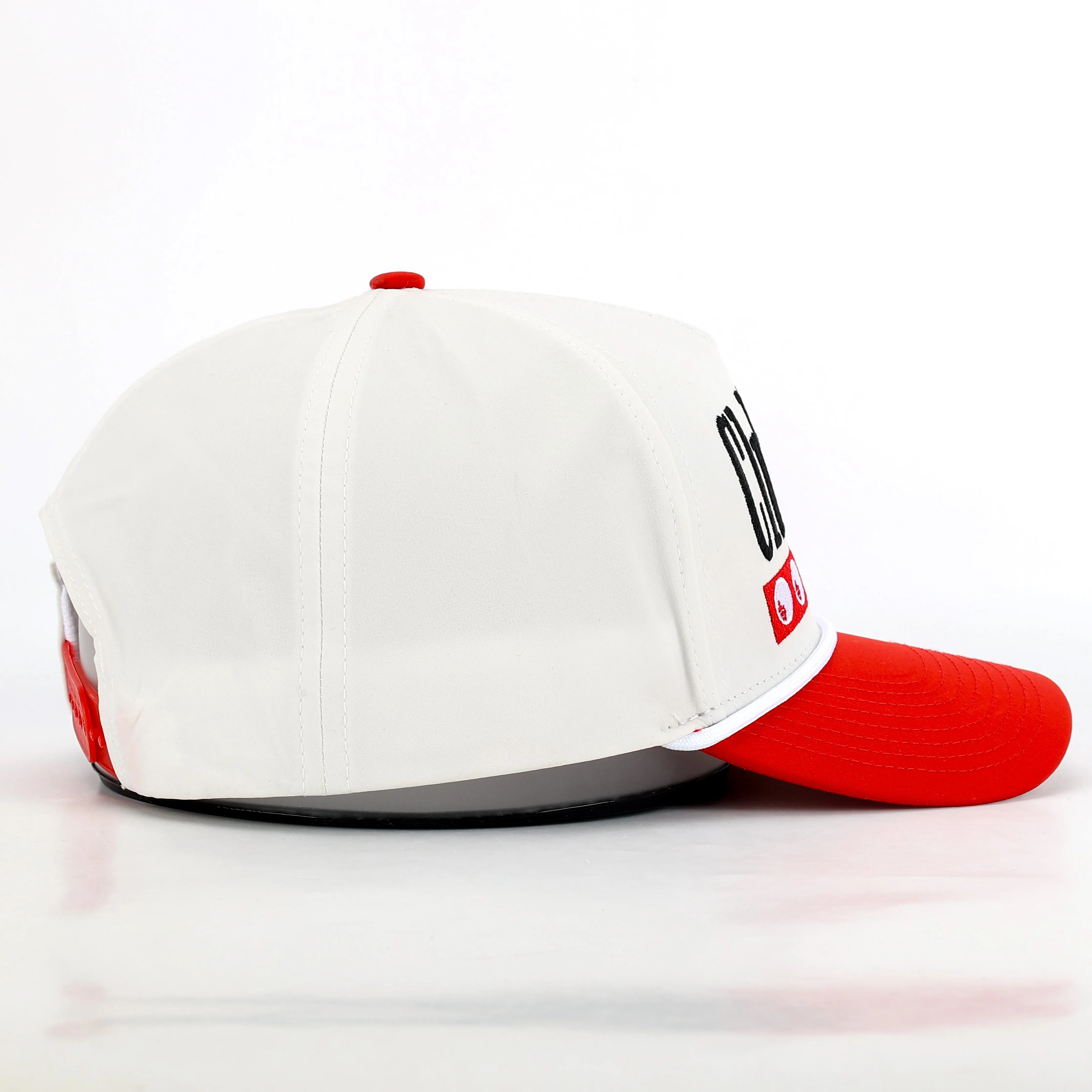 Retro Rope Golf Hat | Red