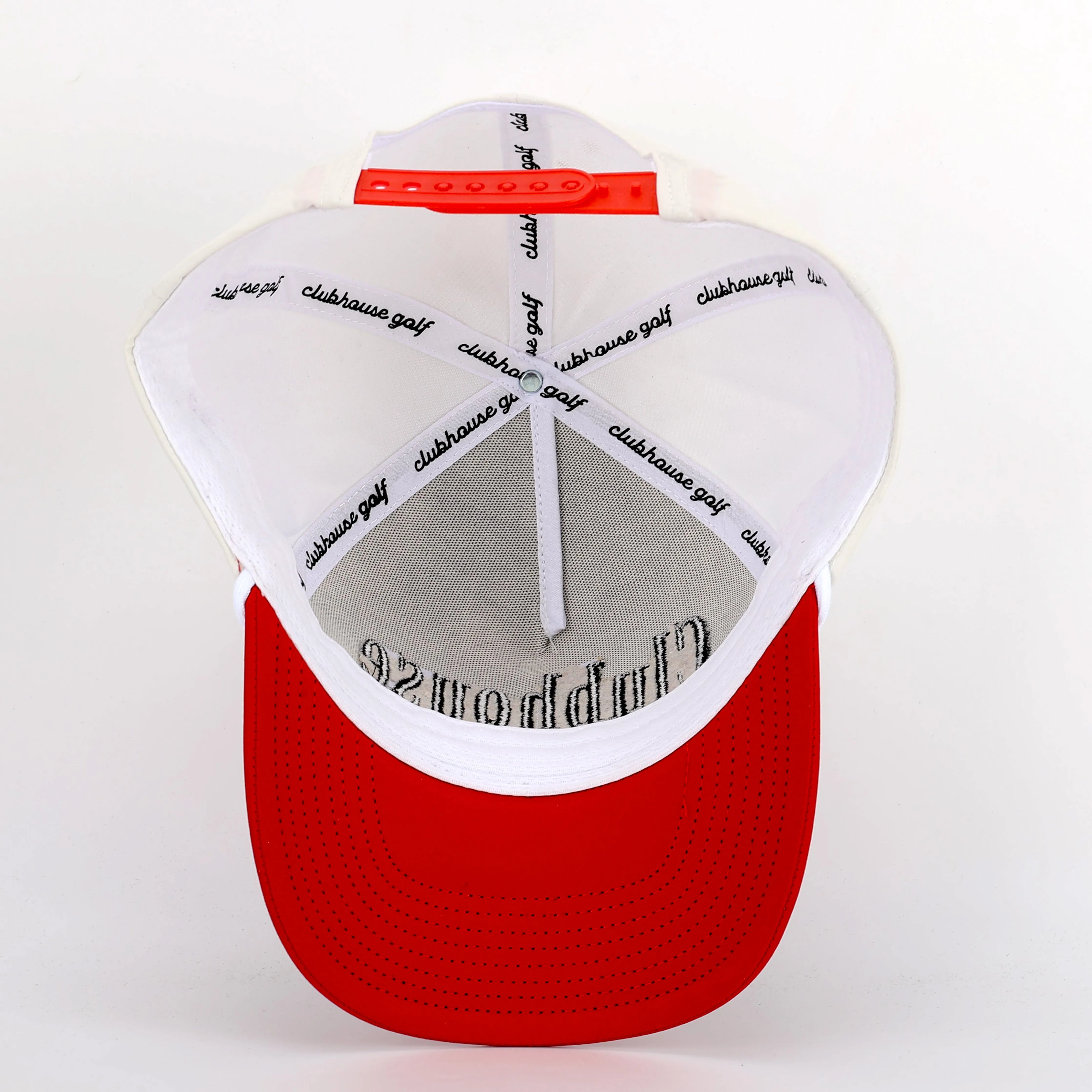 Retro Rope Golf Hat | Red