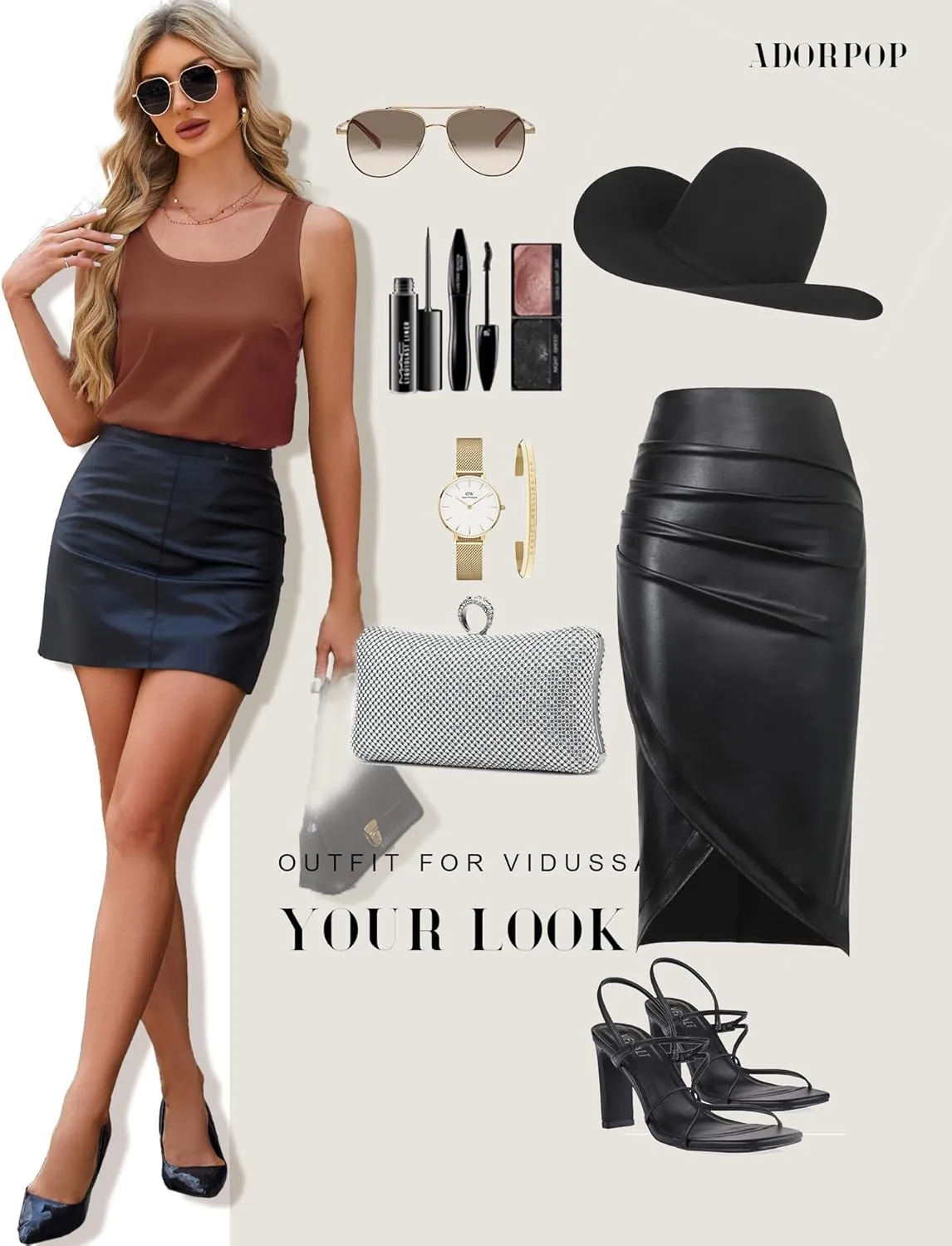 Silk Camisole Tops for Women - Satin Scoop Neck Tank Summer Shirts Sleeveless Basic Blouse Dressy Casual