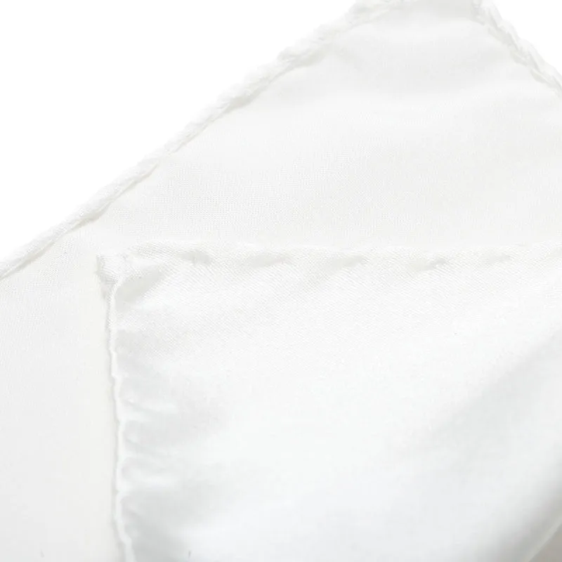 Snow Trento Pocket Square