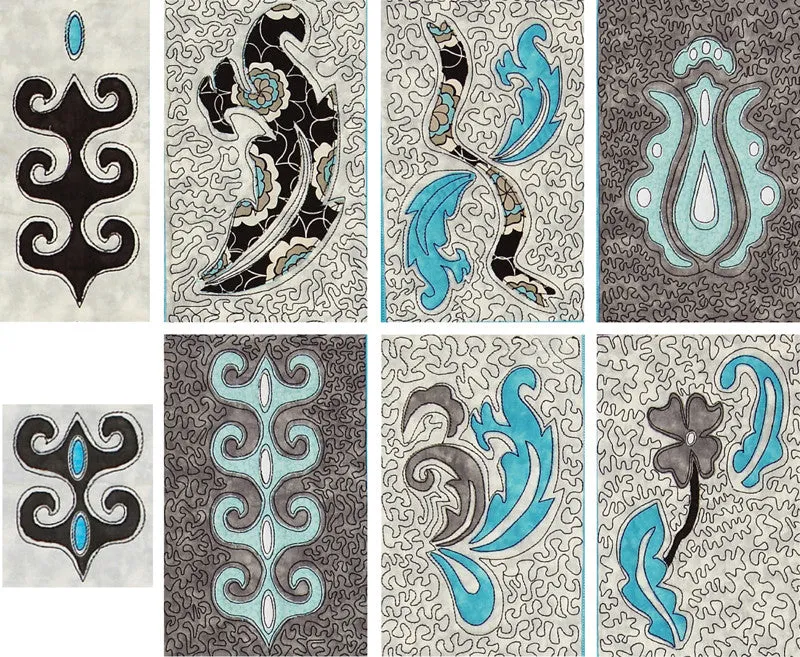 Stipple!™ Aqua Flame - Physical Card