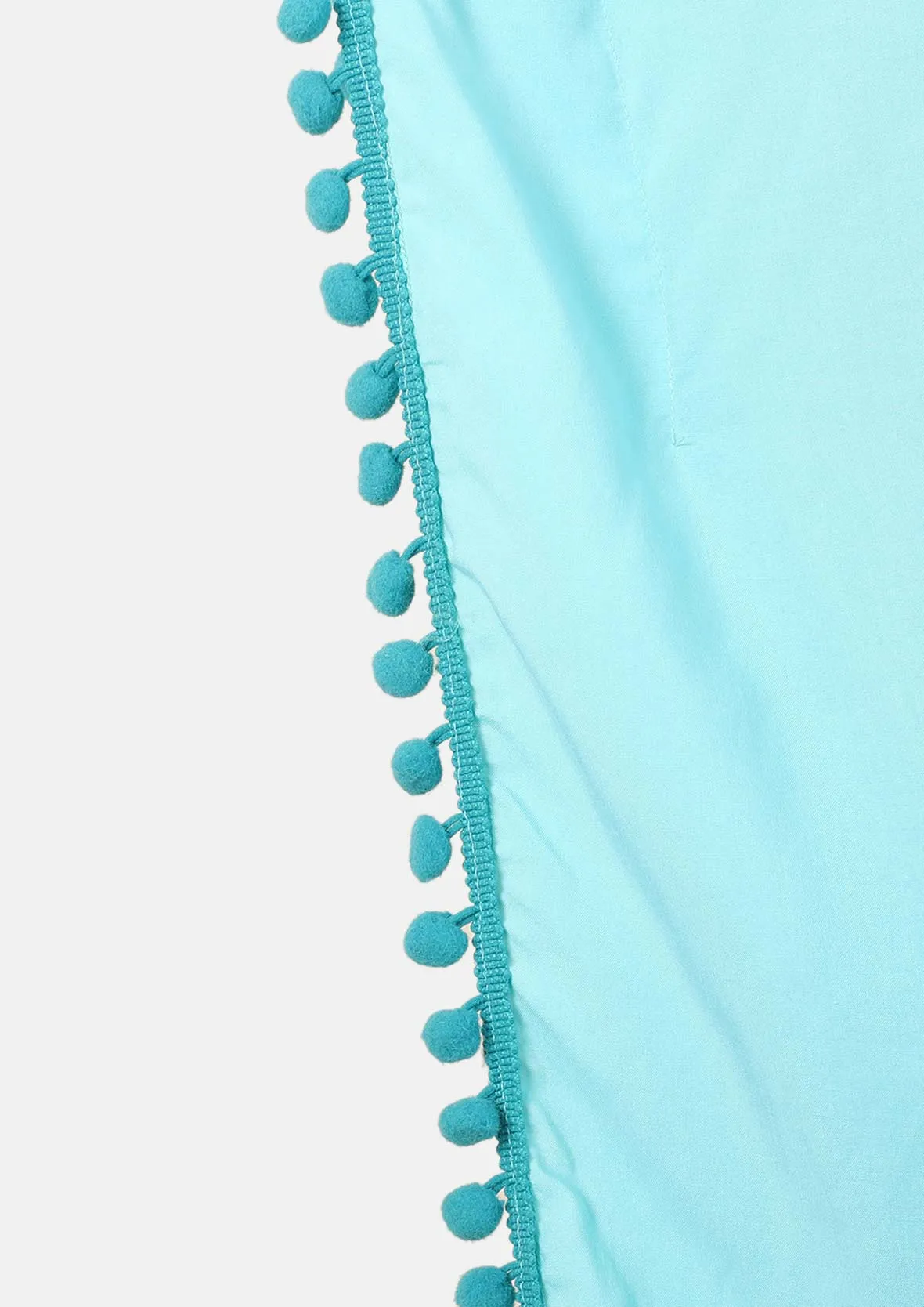 V-Neck Embroidered Kaftan